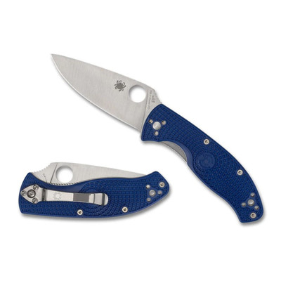 Spyderco Tenacious Lightweight Blue CPM S35VN PlainEdge