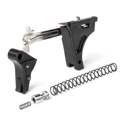 ZEV Pro Flat Trigger Drop G1-3 9mm Black/Black