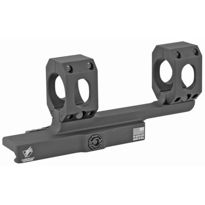 American Defense Straight Scope Mount 1" Sngle Quick Release Ti Throw Lever