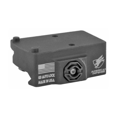 American Defense Trijicon RMR Quick Release Mount Lh Lvr Ti Throw Lever