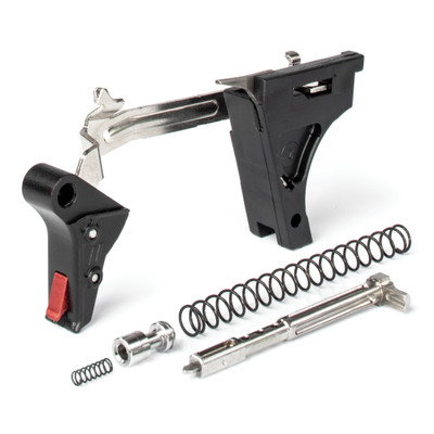 ZEV Pro Flat Trigger Ultimate G1-3 9mm Black/Red