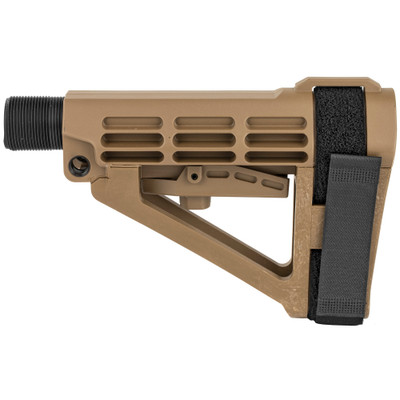 SB Tactical SBA4 AR Pistol Brace Adjustable FDE