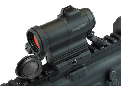 Aimpoint CompM5S Red Dot Sight 30mm Tube 1x 2 MOA Dot Picatinny-Style Mount with LRP 39mm Spacer Matte