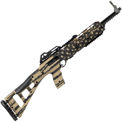 HiPoint 995TS Carbine 9mm Luger 165quot 10Rd Rifle FDE Flag
