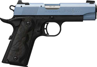 Browning 191122 Black Label 22lr 358quot 10Rd Polar Blue
