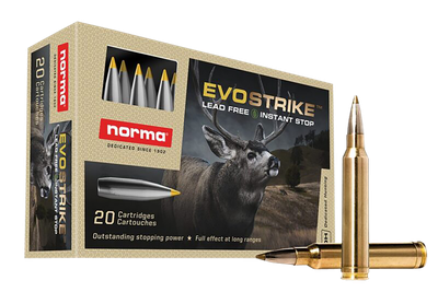 Norma EVOStrike .300 WIN MAG, 139gr, Polymer Tip Lead Free - 20 Rounds [MPN: 20177372]