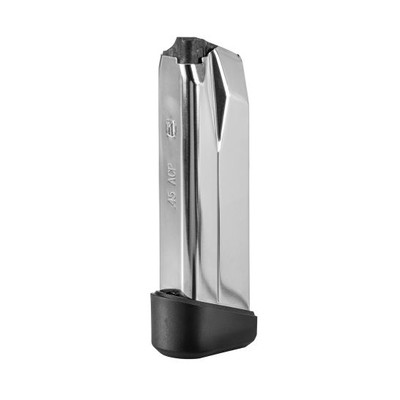 FN MAGAZINE, 45 ACP, 10 ROUNDS, FITS FN 545, NICKEL COATED STEEL, SILVER WITH BLACK BASE