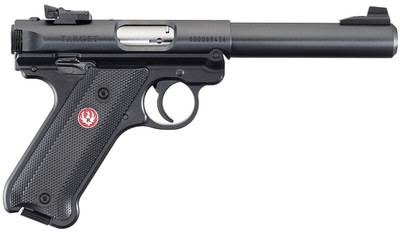 RUGER MARK IV TARGET 22LR 55quot 10RD BLACK BULL CA LEGAL