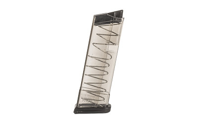 Ets Group Pistol Mags, 9mm 9rd Polymer Mag Smoke