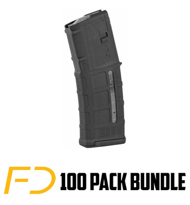 Magpul PMAG M3 With Window .223 Remington 30 rnd Black - 100 pack