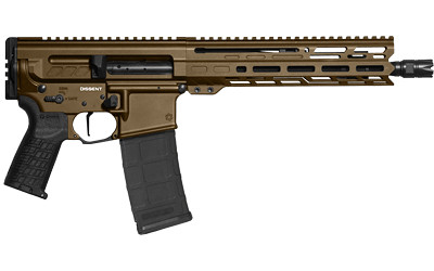 CMMG MK4 DISSENT 300 BLACKOUT 105quot THREADED BARREL 30RD CERAKOTE FINISH MIDNIGHT BRONZE 58X24 CMMG ZEROED LINEAR COMPENSATOR TRIGGERTECH ARD 2STAGE TRIGGER 96quot MLOK HANDGUARD CMMG ZEROED POLYMER GRIP SEMIAUTOMATIC PISTOL AR