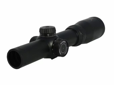 BSA Tactical Multi-Gun Rifle Scope 30mm Tube 1-6x 24mm Illuminated EZ-.223 Ballistic Reticle Matte