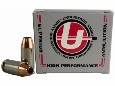 Underwood Ammo .45 SUPER, 185gr, JHP - 20 Rounds
