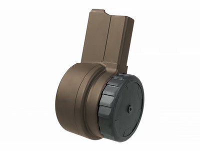 Aim Sports W15MB Warrior Systems 5.56x45mm NATO Drum For AR-15 50rd Bronze Cerakote