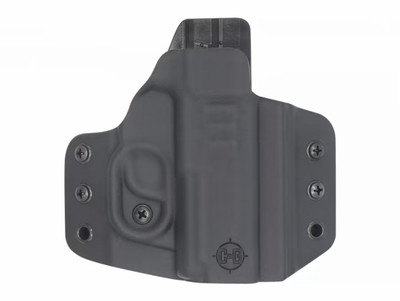 C&G Holsters 0256100 Covert OWB Black Kydex Belt Loop Fits Sig P365/P365 XL