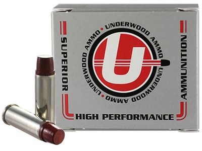 Underwood Ammo .44 REM MAG, 255gr, SWC - 20 Rounds