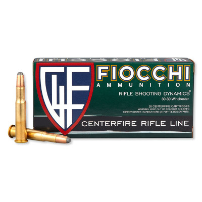 Fiocchi Shooting Dynamics .30-30 WIN, 170gr, JSP-FN - 20 Rounds [MPN: 3030C]