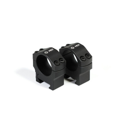 MDT Premier Scope Rings 34mm Medium 1.00in Aluminum Black