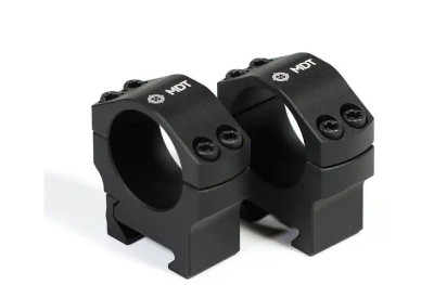 MDT SPORTING GOODS INC SCP RINGS PREMIER 30MM MED 1" BLACK 103347BLK