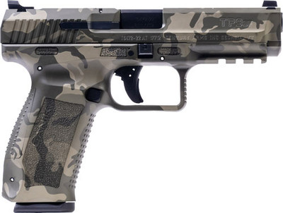 Canik Tp9sf 9mm 4.46" 2-18rd Mags Woodland Green Polymer