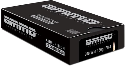 Ammo Inc Signature .308 WIN/7.62 NATO, 150gr, FMJ - 20 Rounds [MPN: 308150FMJA20]