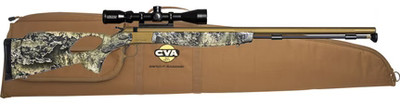 CVA OPTIMA V2/LR TH EXCAPE .50 CALIBER 26" BRONZE REALTREE SCOPE