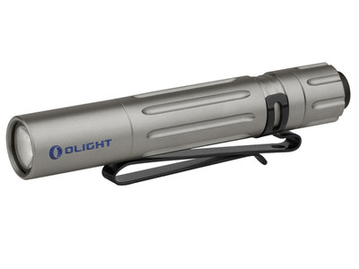 Olight i3T EOS Ti Vertical Lines Small Flashlight