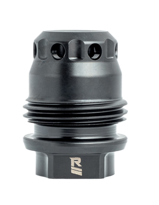 Rugged Suppressorss MB021 M2 Brake 338 Cal (8.6mm), 3/4"-24 Tpi, Dual Taper Loc