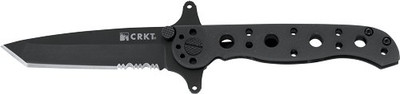 Crkt M16-10ksf 2.94" Half Serrated Black Tanto Blade