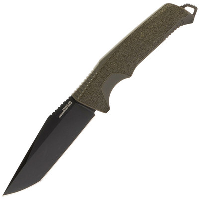 SOG Trident FX Fixed Knife 4.2" Tanto OD Green