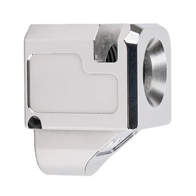 Zaffiri Precision Blowhole Compensator for Glock 43/43X/48 Stainless