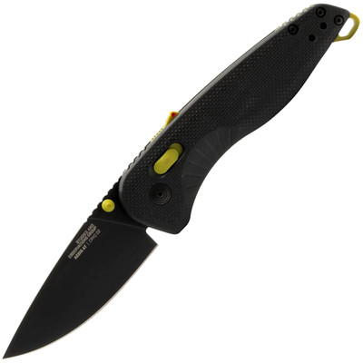 SOG Aegis AT Assisted Folding Knife 3.1" Drop Point Black/Moss