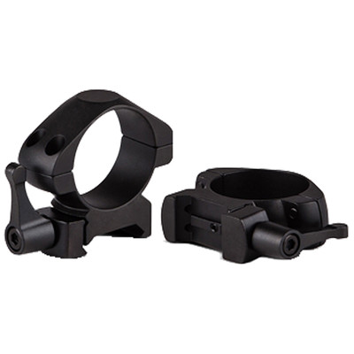 Konus 30mm Quick Release Low Profile Scope Rings for Picatinny/Weaver