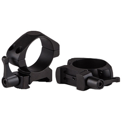 Konus 1" Quick Release Low Profile Scope Rings for Picatinny/Weaver