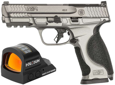 Smith and Wesson Mampp9 M20 Metal 9mm 425quot 171 Tungsten Gray Cerakote Optic Ready Bundle