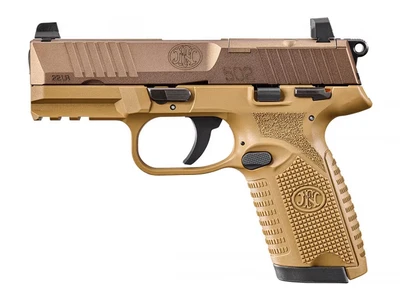 FN 502 MRD .22 LR 4" 10 Rounds FDE Pistol Optics Ready