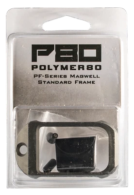 Polymer 80 PF-Series Magwell Standard Frame Models Only 6061-T6 Aluminum Hard Coat Anodized Gray Finish