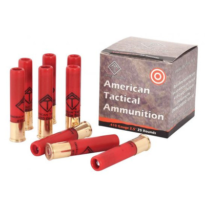 American Tactical Inc .410 BORE, 2-1/2in. 1/2oz. Rifled Slug [MPN: ATIAC410R] - 25 rounds		