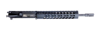 HM Defense Technology 12.5MBUP 556 AR-15 Upper Receiver 5.56 NATO 12.5" Barrel Free Float Hand Guard Picatinny/M-LOK Cerakote Black Finish