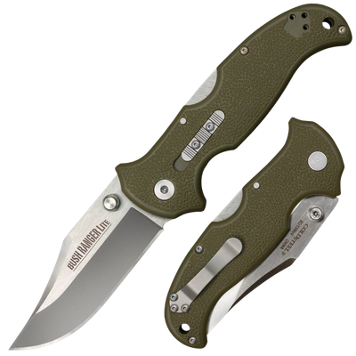 Cold Steel Bush Ranger Folder 3.5 in Plain OD Green Handle
