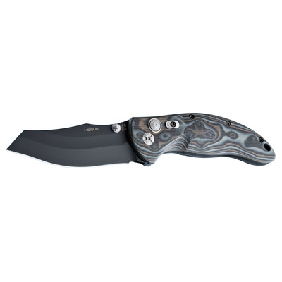 Hogue EX04 3.5in Wharncliffe Blk Finish G10