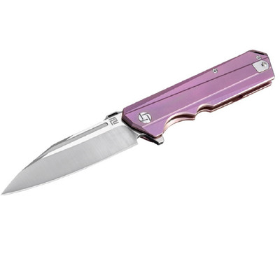 Artisan Littoral Folder 3.54 in Titanium Handle S35VN