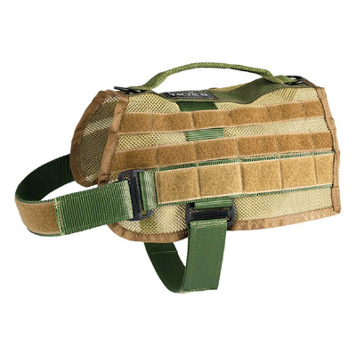 US Tactical K9 MOLLE Vest - Black - Medium