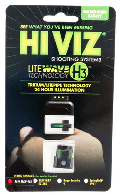 HIVIZ LiteWave H3 Tritium Day Night Sight SandW 9EZ
