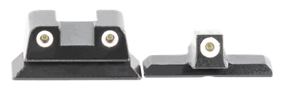 Trijicon Beretta PX4 Compact Bright & Tough Night Sight Set Green Front Green Rear Tritium Steel Black