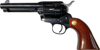 Cimarron Huckleberry 45 Long Colt 35quot 6rd Nickel Engraved Bhead