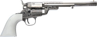 Cimarron 1851rm Wb Hickok 38 Special 75quot 6Rd Nickel Engraved Fs