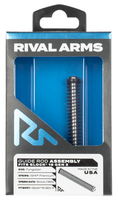 Rival Arms Guide Rod For Glock 19 Gen 3 Models Tungsten Guide Rod Stock Spring Weight