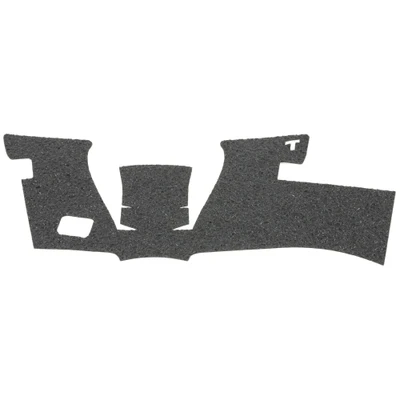 TALON GRIPS INC RUBBER, GRIP, BLACK, ADHESIVE GRP, FITS GLOCK 43
