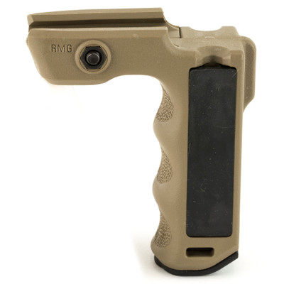 Mission First Tactical REACT AR-15 Magwell Grip Polymer Black/Scorched Dark Earth RMGSDE